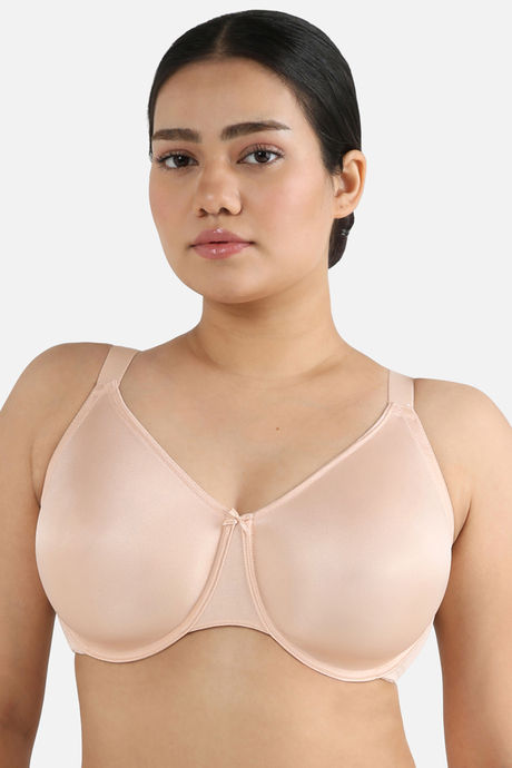 Wacoal Single Layered Wired Full Coverage Minimiser Bra - Cream Tan — image 2